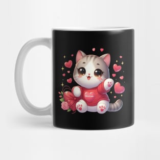 Valentine's Day Cat Lover Mug